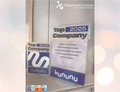“Top Company 2025” – “Professional Scientists” feiert die vierte Auszeichnung in Folge